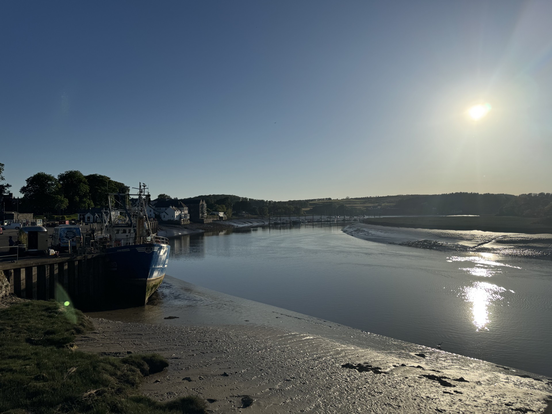 Kirkcudbright harbour
