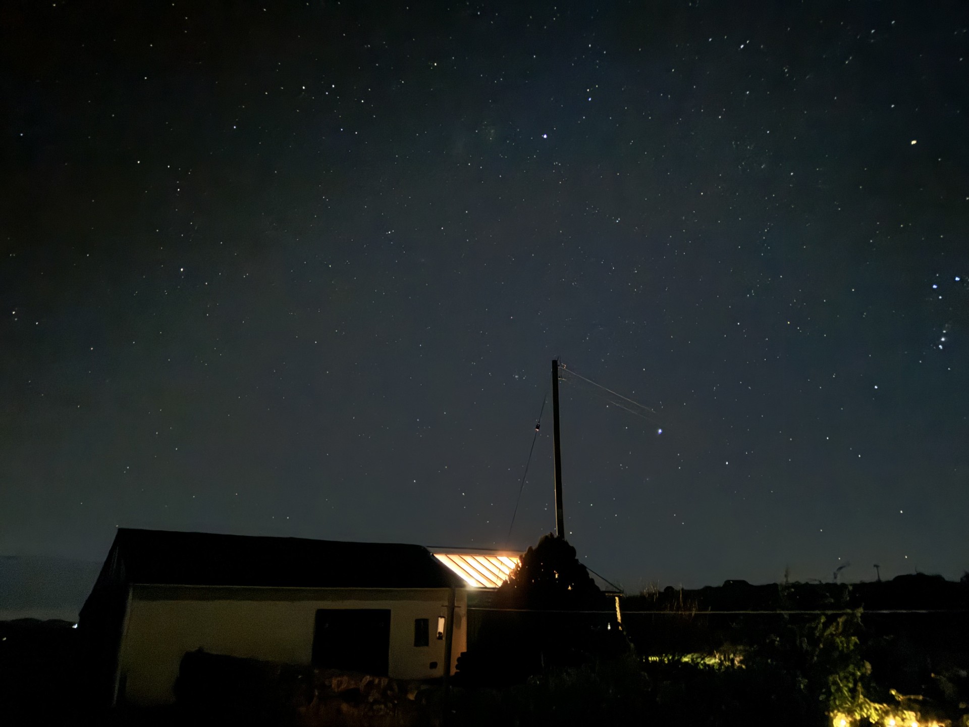 Dark Skies over the Galloway hills